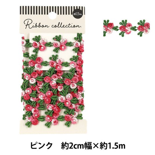 化学花边“花花边粉红约1.5m YFL25-04"