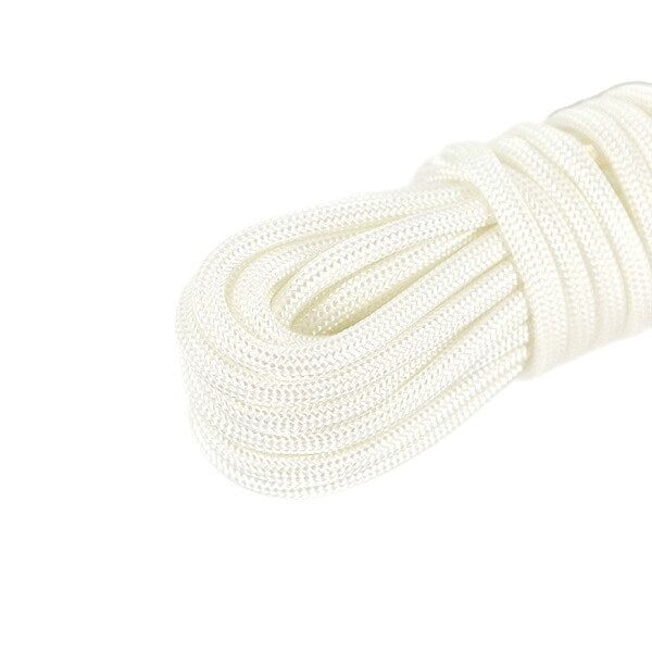 Cordón para manualidades "Elegante cordón de aprox. 4 mm de ancho x 5 m blanquecino HMC-07" KIYOHARA