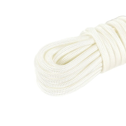 Cordón para manualidades "Elegante cordón de aprox. 4 mm de ancho x 5 m blanquecino HMC-07" KIYOHARA