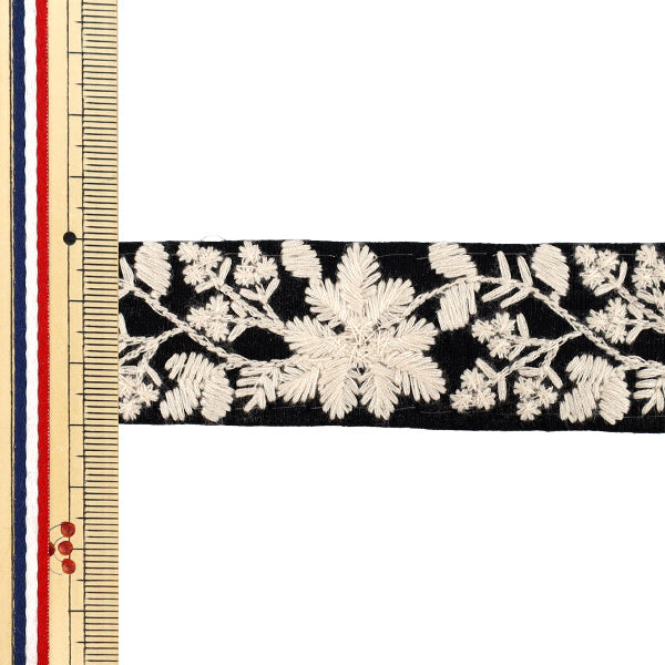 [الكمية تبدأ من 5] حرف اليدويةالزركشة "2022 زركشة التطريز الهندي أسود 43432 ب"