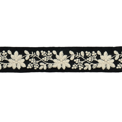 [الكمية تبدأ من 5] حرف اليدويةالزركشة "2022 زركشة التطريز الهندي أسود 43432 ب"