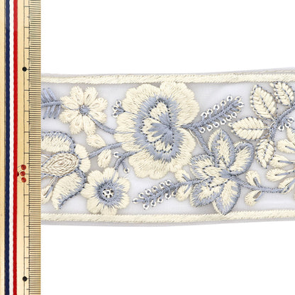 [Из количества 5] ремесленникОтделка "2024 Отделка для индийской вышивки Серый x grey 46254b"