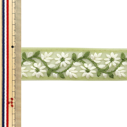 [Из количества 5] ремесленникОтделка "2024 Отделка для индийской вышивки Зеленый x green 2213b9"