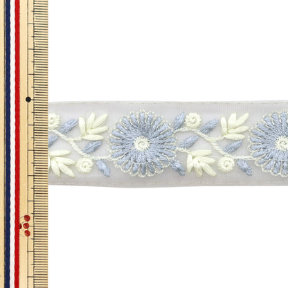 [Из количества 5] ремесленникОтделка "2024 Отделка для индийской вышивки Серый x grey 2234b15"