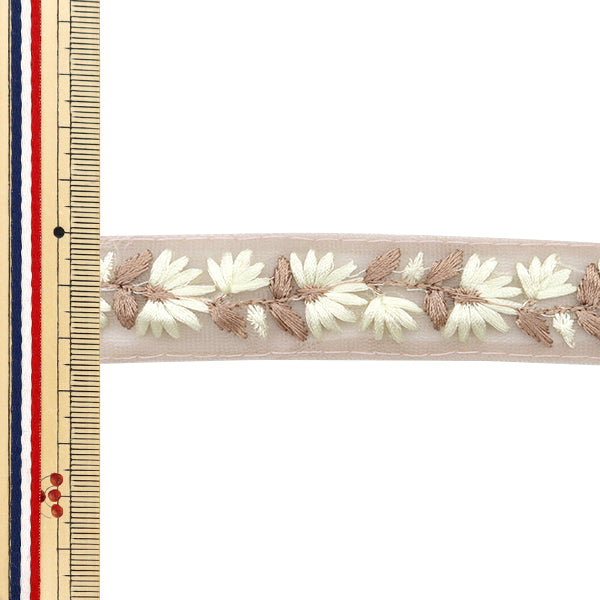 [Из количества 5] ремесленникОтделка "2024 Отделка для индийской вышивки Brown x brown 46210b4"