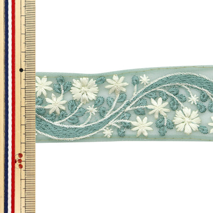 [Из количества 5] ремесленникОтделка "2024 Отделка для индийской вышивки Зеленый x green 46365b14"