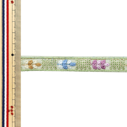 [Количество, начиная с 5] ремесленные изделияОтделка "2024 Отделка для индийской вышивки Green X Blue 2019d"