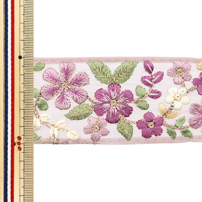 [Количество, начиная с 5] ремесленные изделияОтделка "2024 Отделка для индийской вышивки Фиолетовый x Purple 2226J"