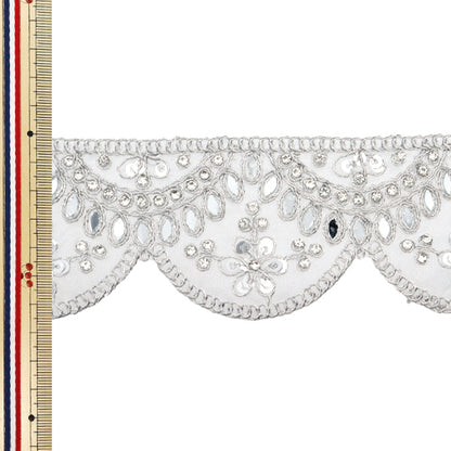 [Quantité à partir de 5] artisanatGarniture "2024 Mirror Blade Silver 47436"