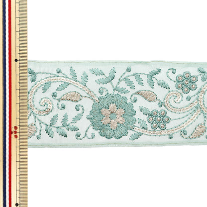 [Количество, начиная с 5] ремесленные изделияОтделка "2024 Отделка для индийской вышивки Зеленый x green m-447c"