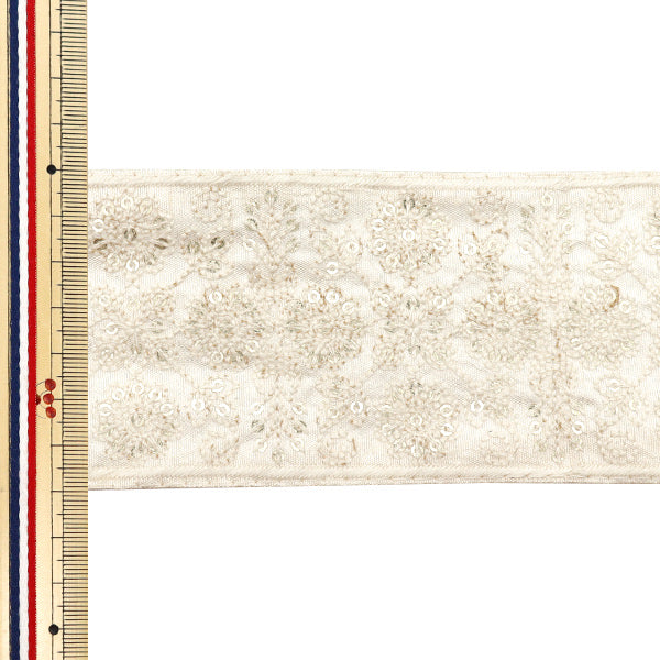 [Количество, начиная с 5] ремесленные изделияОтделка "2024 Отделка для индийской вышивки Бежевый M-470b"