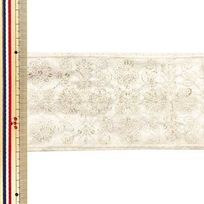 [Количество, начиная с 5] ремесленные изделияОтделка "2024 Отделка для индийской вышивки Бежевый M-470b"