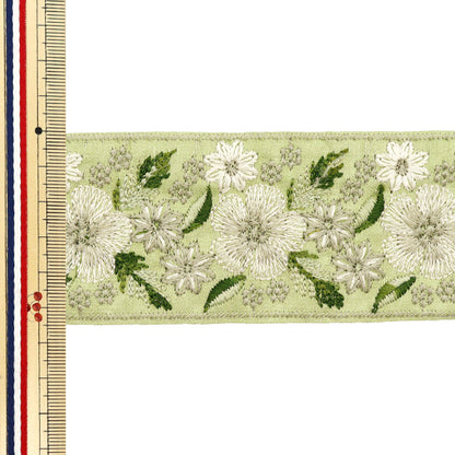 [الكمية تبدأ من 5] حرف اليدويةالزركشة 『زركشة التطريز الهندي تقريبا. 5.5 سم عريض M-642M"