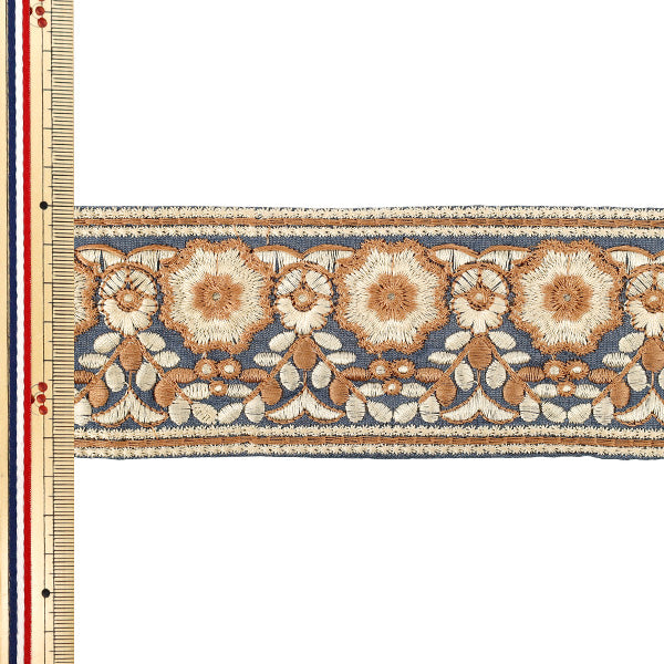 [Количество, начиная с 5] ремесленные изделияОтделка "2022 Отделка для индийской вышивки Purple x Brown 45359h"