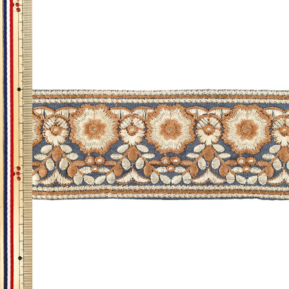 [Количество, начиная с 5] ремесленные изделияОтделка "2022 Отделка для индийской вышивки Purple x Brown 45359h"