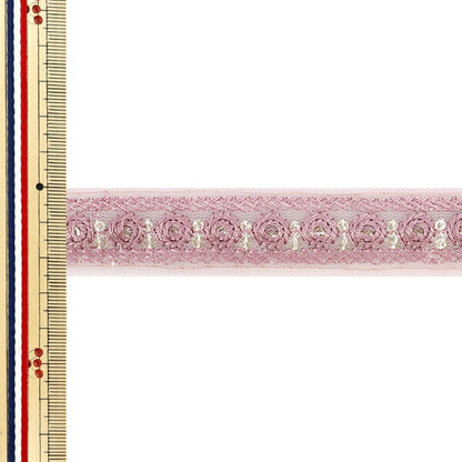 [الكمية تبدأ من 5] حرف اليدويةالزركشة "2025 زركشة التطريز الهندي تقريبا. 2.5 سم الأرجواني الأرجواني الأرجواني M-949F"