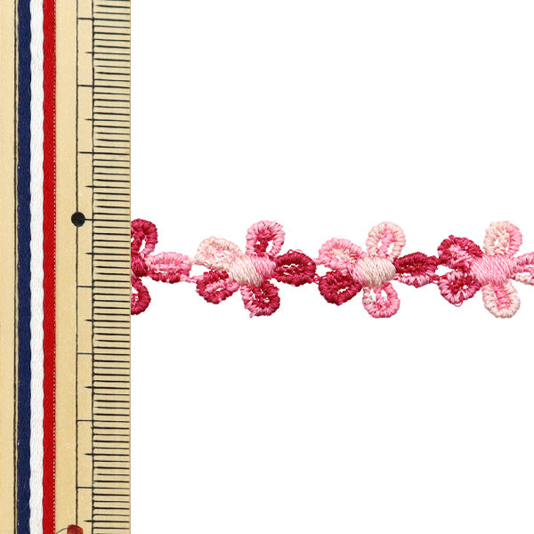 [الكمية تبدأ من 5] حرف اليدويةالزركشة "سباقالزركشة Pink X Red Isy-6-24-75"