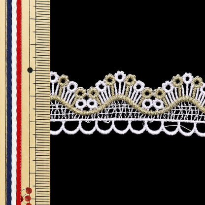 [الكمية تبدأ من 5] حرف اليدويةالزركشة "سباقالزركشة الأبيض ISY-6-24-113"