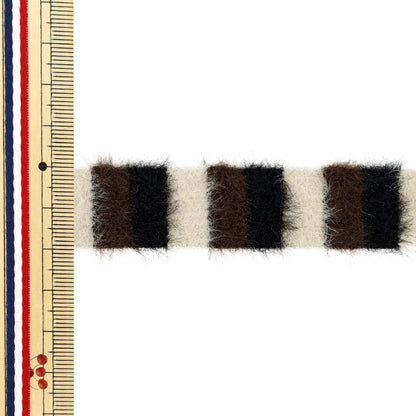 شريط الحرف اليدوية "شريط فحص رقيق تقريبا. 20 مم عريض × 1M الأسود FMC03"