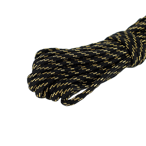 Kordel "Paracord PC45 Schwarz x Gold PC45-014''