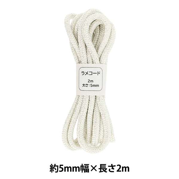 수공예 끈 "유리 코드 컬러 135 약 5mm 너비의 x 2m sic-3096"