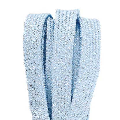 수공예 끈 "반짝이 플랫 코드, 색상 82, 약 8mm 너비 x 2m sic-3097"