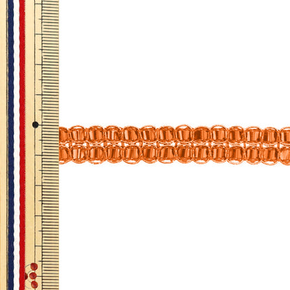 [Quantity starting from 5] HandicraftsTrim 『Glitter trim Approx. 1.5cm wide Orange Color 13 22021-13"