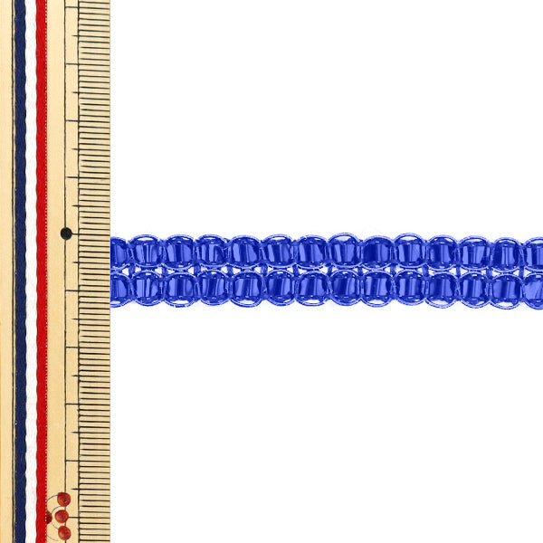 [Quantity starting from 5] HandicraftsTrim 『Glitter trim Approx. 1.5cm wide Blue Color 18 22021-18"