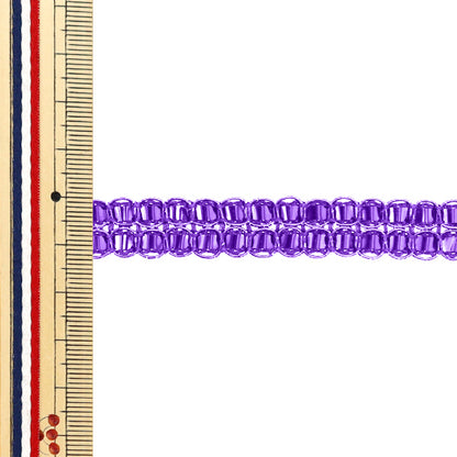 [الكمية تبدأ من 5] حرف اليدويةالزركشة 『الزركشة اللامعة تقريبا. عرض 1.5 سم ، اللون الأرجواني ، اللون 19 22021-19"