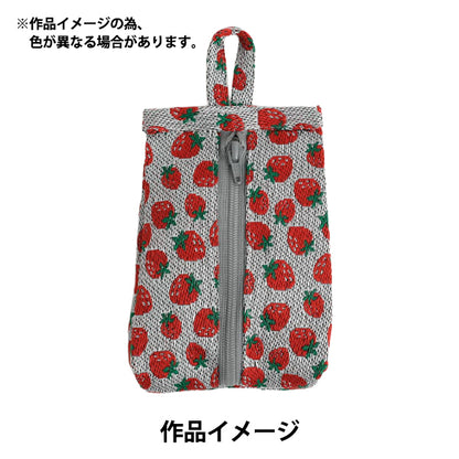 [Quantità da 5] Materiali per l'artigianato "Tatami Edge Fruit Fragola 01 AAH017001” Takada Orimono