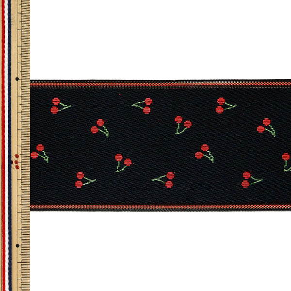 [Quantité à partir de 5] Matériel d'artisanat "Tatami Edge Fruit Cerise 01 AAH017004" Takada Orimono