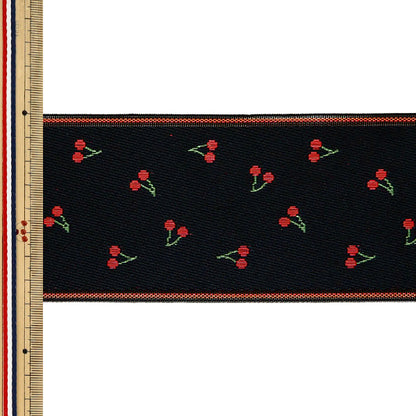 [Quantité à partir de 5] Matériel d'artisanat "Tatami Edge Fruit Cerise 01 AAH017004" Takada Orimono