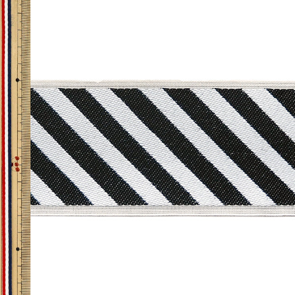 [Quantità da 5] Materiali per l'artigianato "Tatami Edge Outripe di Kiyoka Akamine Nero AAS002002” Takada Orimono