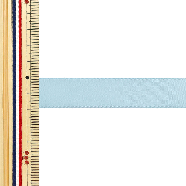 Ribbon "1 anti -sale double -sided satinRibbon Width 19mm x about 3m blue "