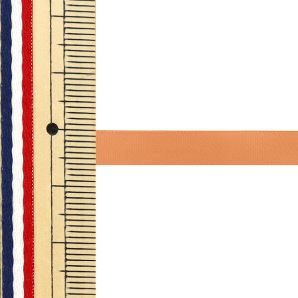 리본 "판매 방지 양면 새틴 1개리본 너비 약. 6mm×약. 10m 롤 살구”
