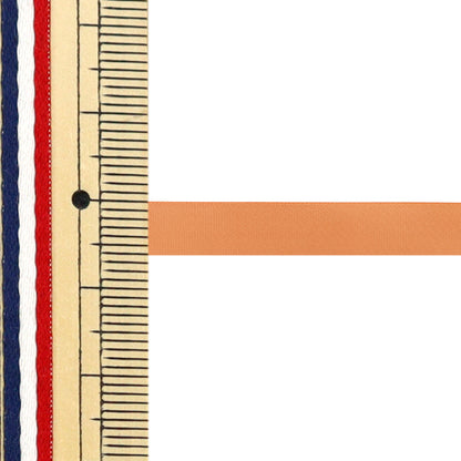 리본 "판매 방지 양면 새틴 1개리본 너비 약. 6mm×약. 10m 롤 살구”