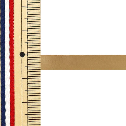 Farbband "1 Anti-verkaufter doppelseitiger SatinFarbband Breite ca. 6mm x ca. 10m Rolle „Kamel“