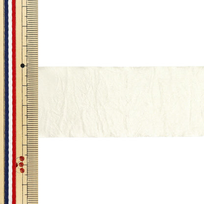 [Menge ab 5] Farbband "Glanz Nr. 10 Vanillebreite ca. 36 mm 1403" Tokyo Ribbon TokyoFarbband