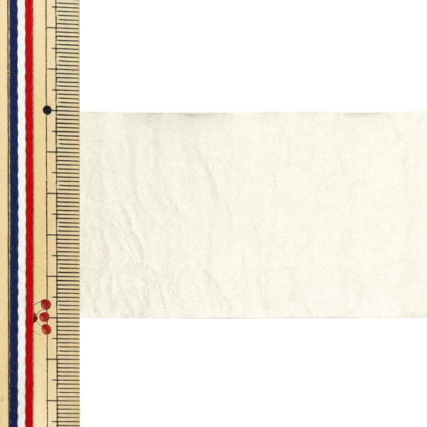 [Menge ab 5] Farbband "Hochglänzende Farbe 10 Vanillebreite ca. 50 mm 1404" Tokyo Ribbon TokyoFarbband