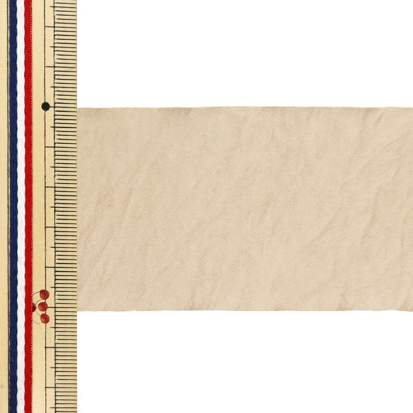 [Menge ab 5] Farbband "Hochglänzende Farbe 45 Pfirsich -Beige Breite ca. 50 mm 1404" Tokyo Ribbon TokyoFarbband