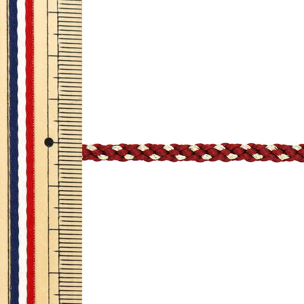 [Quantité à partir de 5] Cordon d'artisanat "Kindoku Genji String n ° 67 Largeur du vin environ 4 mm 45715" Ribbon Tokyo TokyoRuban