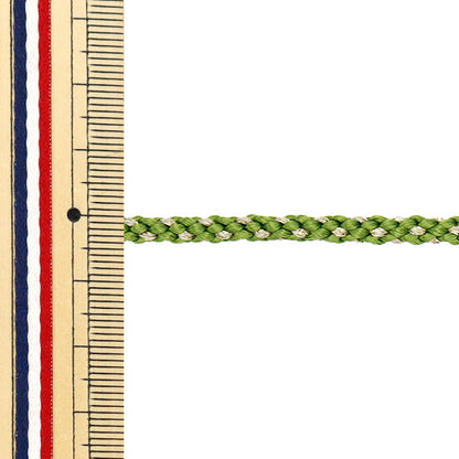 [Quantité à partir de 5] Cordon d'artisanat "Kindoku Genji String n ° 29, Kusairo, largeur environ 4 mm 45715" Ribbon Tokyo TokyoRuban