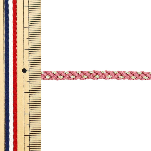 [Quantité à partir de 5] Cordon d'artisanat "Golden Genji String n ° 64 Largeur de cosmos environ 4 mm 45715" Ribbon Tokyo TokyoRuban