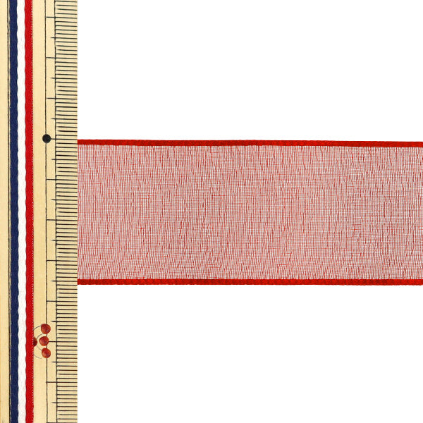 【数量5から】 リボン 『オーガンジーH 47番色 幅約36mm 47900』 TOKYO RIBBON 東京リボン