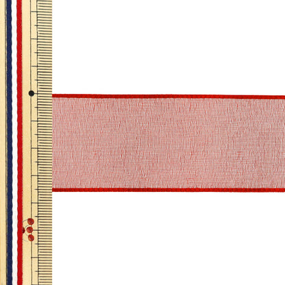 【数量5から】 リボン 『オーガンジーH 47番色 幅約36mm 47900』 TOKYO RIBBON 東京リボン