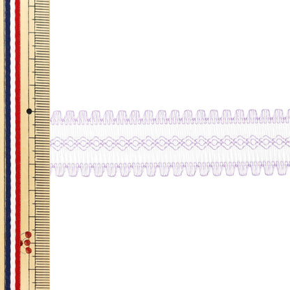 [Menge ab 5] Farbband Daisy Lace Nr. 19 Farbe Lavendelbreite ca. 25mm 36700" Tokyo Ribbon TokyoFarbband
