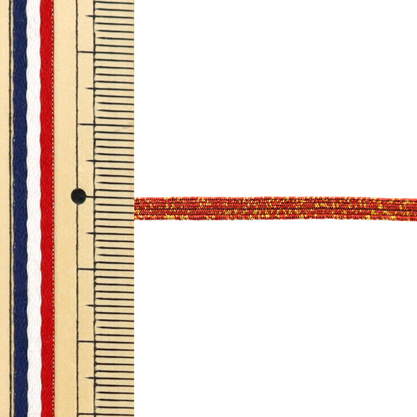 【数量5から】 リボン 『GRスナゴ 幅約3cm 102番色あかね 40988』 TOKYO RIBBON 東京リボン