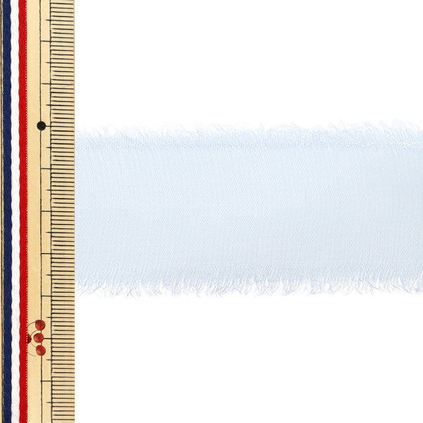 [Quantità a partire da 5] Nastro "Blu ghiaccio bagliore, larghezza circa 40 mm 50026" Tokyo Ribbon TokyoNastro