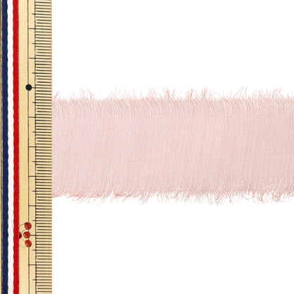 [Quantità a partire da 5] Nastro "Larghezza rosa mauve del bagliore di briciolo circa 40 mm 50026" Tokyo Ribbon TokyoNastro