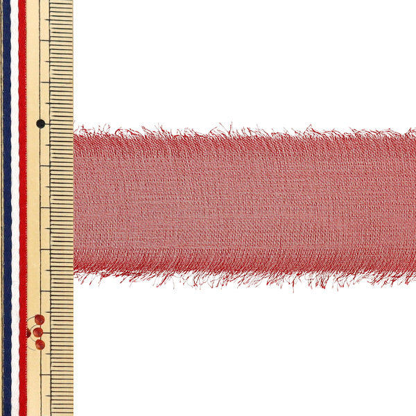 [Quantità a partire da 5] Nastro "Larghezza rouge del bagliore di bordo circa 40 mm 50026" Tokyo Ribbon TokyoNastro